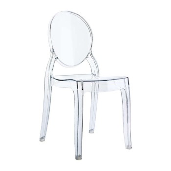 BABY ELIZABETH CLEAR TRANSP. ΚΑΡΕΚΛΑΚΙ 30Χ34Χ63εκ.