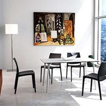 MAYA ΚΑΡΕΚΛΑ BLACK ΠΟΛ/ΝΙΟΥ 44Χ50Χ81εκ.