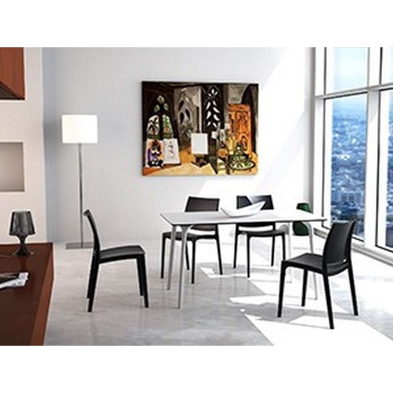 MAYA ΚΑΡΕΚΛΑ BLACK ΠΟΛ/ΝΙΟΥ 44Χ50Χ81εκ.