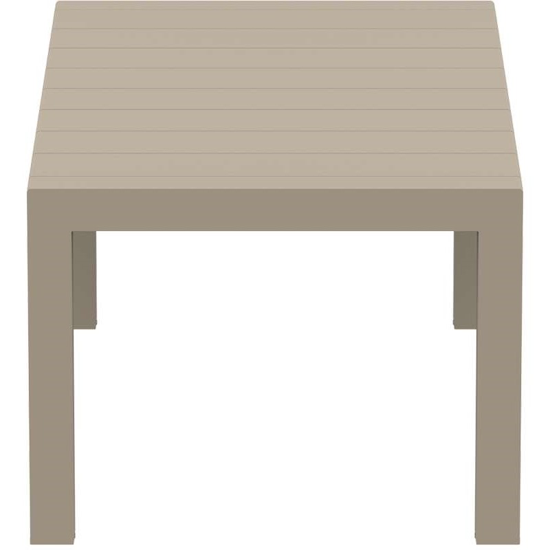 VEGAS TAUPE 100X180/220Χ75εκ. ΕΠΕΚΤ.ΤΡΑΠΕΖΙ ΠΟΛ/ΝΙΟΥ