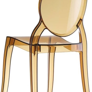 ELIZABETH AMBER TRANSP. ΚΑΡΕΚΛΑ 47X50X90εκ.