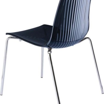 ALLEGRA BLACK TRANSP. ΚΑΡΕΚΛΑ 50Χ54Χ82εκ.