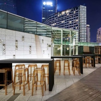 FOX 75εκ. ΣΚΑΜΠΟ AMBER TRANSP. 36X36X75εκ.