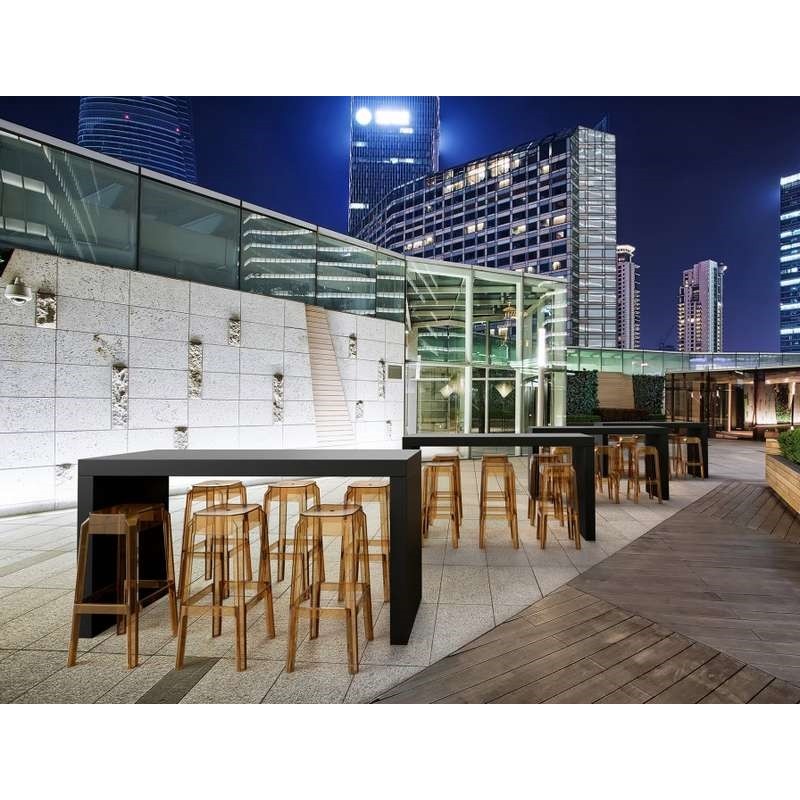 FOX 75εκ. ΣΚΑΜΠΟ AMBER TRANSP. 36X36X75εκ.