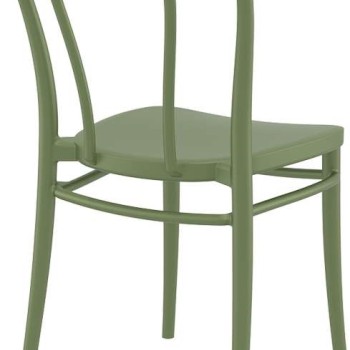 VICTOR OLIVE GREEN(Σ14)ΚΑΡΕΚΛΑ ΠΟΛ/ΝΙΟΥ 45Χ52Χ85εκ.
