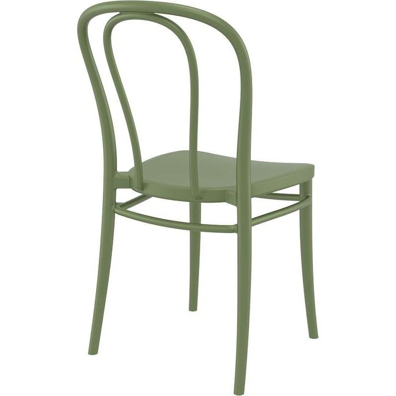 VICTOR OLIVE GREEN(Σ14)ΚΑΡΕΚΛΑ ΠΟΛ/ΝΙΟΥ 45Χ52Χ85εκ.