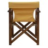 TORINO ΚΑΡΥΔΙ ΣΚΗΝΟΘΕΤΗ ΜΕ ΚΙΤΡΙΝΟ ΥΦΑΣΜΑ 59.5X53X45.5-86.5εκ.