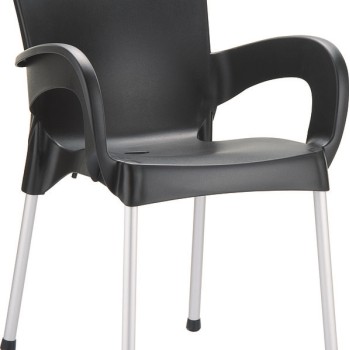 ROMEO BLACK ΠΟΛ/ΝΑ ΠΟΛ/ΝΙΟΥ/ΑΛΟΥΜ. 58Χ53Χ83εκ.