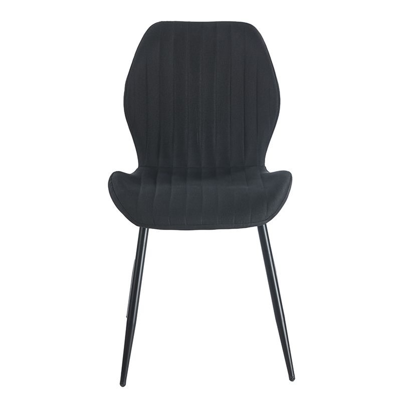 DYLAN BLACK ΥΦΑΣΜΑ ΚΑΡΕΚΛΑ ΜΕΤΑΛΛΙΚΗ 48X53X74εκ.