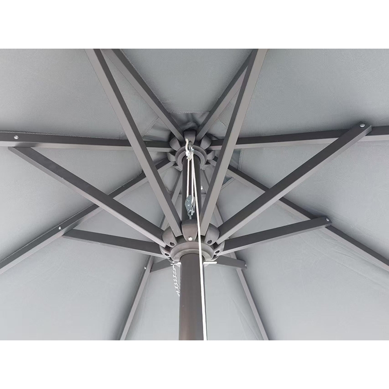 ΟΜΠΡΕΛΑ Φ.230 GREY ΑΛΟΥΜ.8ΑΚΤ.16Χ26 ΙΣΤΟΣ 1Φ.48Χ2mm