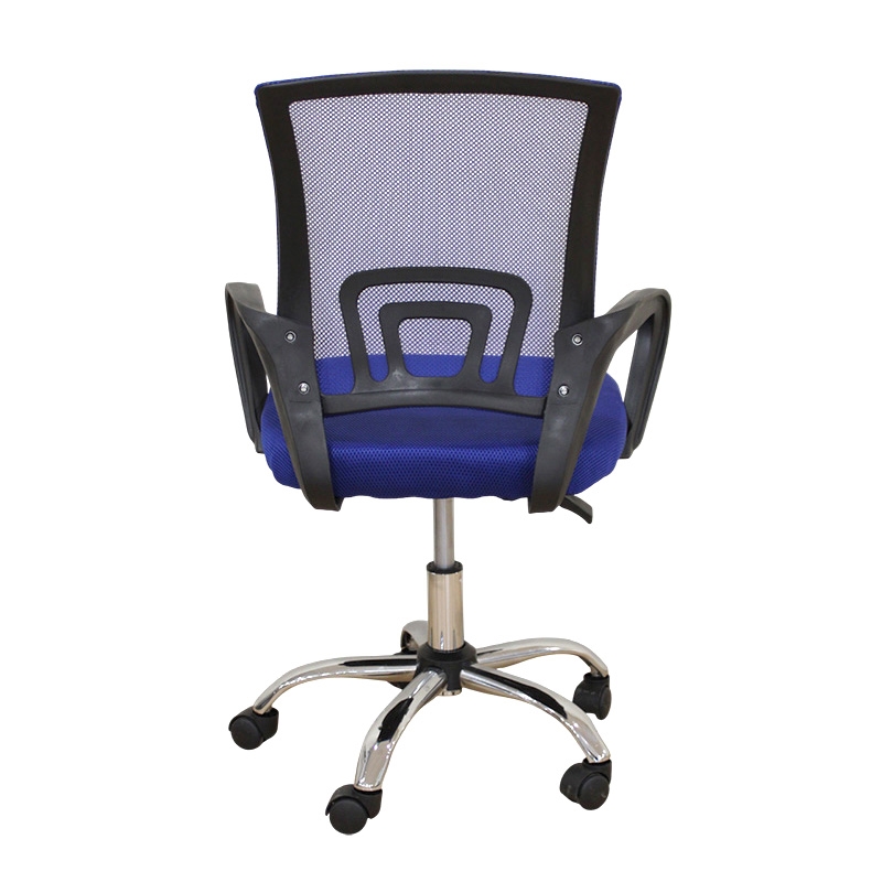 A1850 S ΧΡΩΜΙΟ/ΜΠΛΕ MESH ΠΟΛΥΘΡΟΝΑ ΓΡΑΦΕΙΟΥ 62Χ52Χ43-84/50-93εκ.