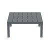 PORTOFINO LOUNGE ΤΡΑΠΕΖΙ DARK GREY 70X70X33εκ. ΠΟΛ/ΝΙΟΥ