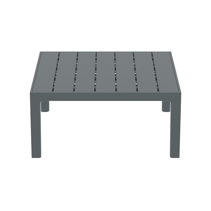 PORTOFINO LOUNGE ΤΡΑΠΕΖΙ DARK GREY 70X70X33εκ. ΠΟΛ/ΝΙΟΥ
