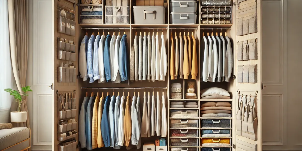 10 Έξυπνοι Τρόποι για να Εξοικονομήσεις Χώρο στη Ντουλάπα σου!