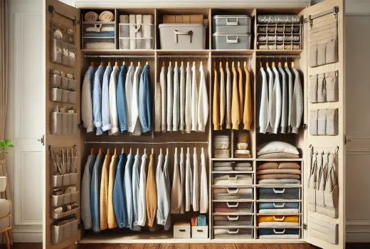 10 Έξυπνοι Τρόποι για να Εξοικονομήσεις Χώρο στη Ντουλάπα σου!