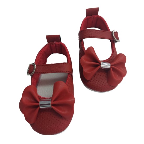 Παπούτσια Αγκαλιάς για Κορίτσι - Burgundy Ballerinas Παπούτσια Αγκαλιάς για Κορίτσι - Burgundy Ballerinas