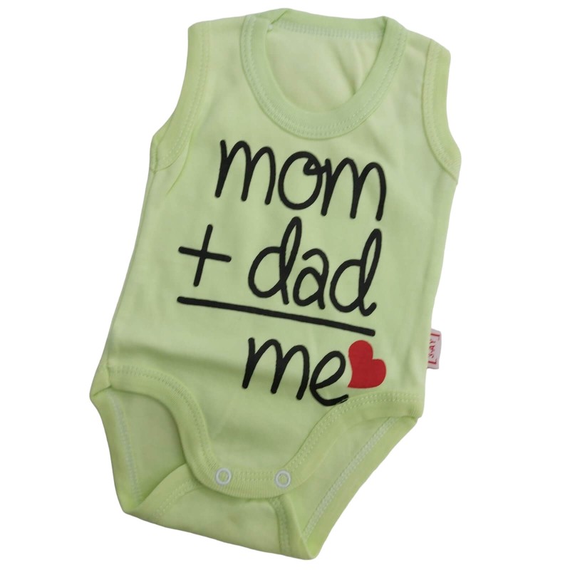 Βρεφικό Φορμάκι Mom & Dad - Yellow