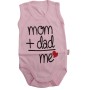 Βρεφικό Φορμάκι Mom & Dad - Pink