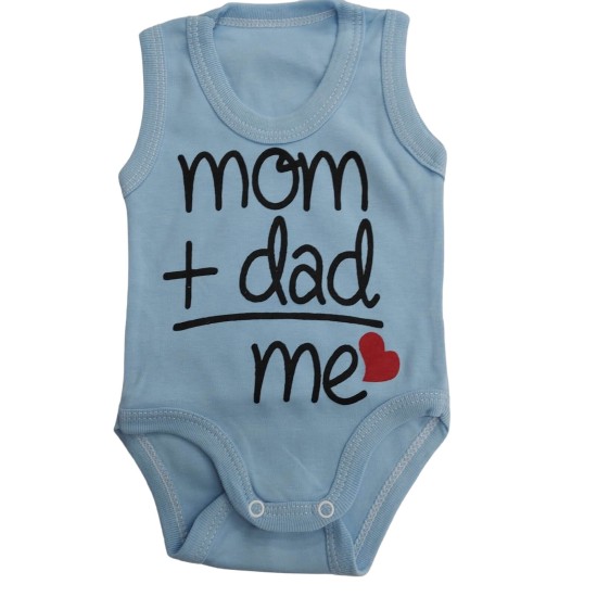Βρεφικό Φορμάκι Mom & Dad - Blue Βρεφικό Φορμάκι Mom & Dad - Blue