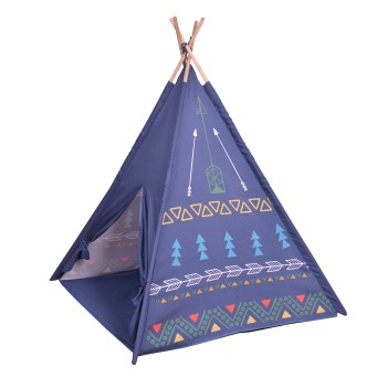 Teepee tent wigwam house for children purple Ecotoys