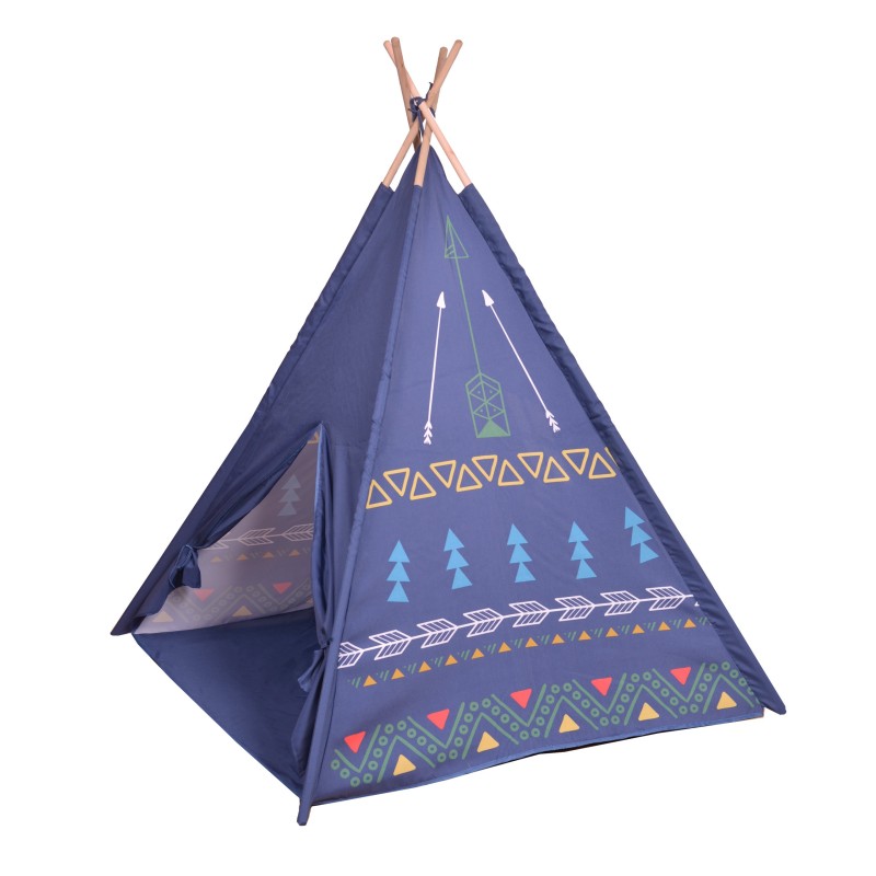 Teepee tent wigwam house for children purple Ecotoys