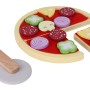 Ξύλινο Παιδικό Παιχνίδι - Pizza - Ecotoys