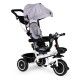 Tricycle with rotating seat 360 ECOTOYS, gray Tricycle with rotating seat 360 ECOTOYS, gray