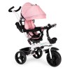 Tricycle stroller 360* swivel seat Pink