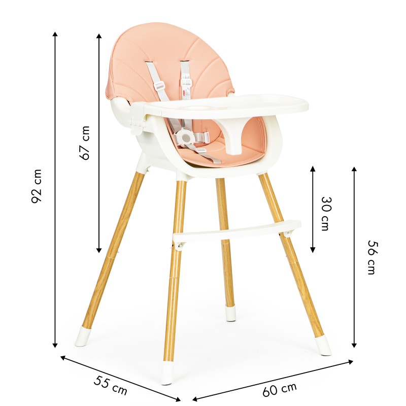 Feeding chair 2 in 1 ECOTOYS