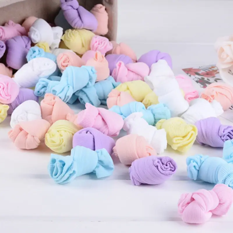 10 Pack Baby Candy Socks - Multi Color