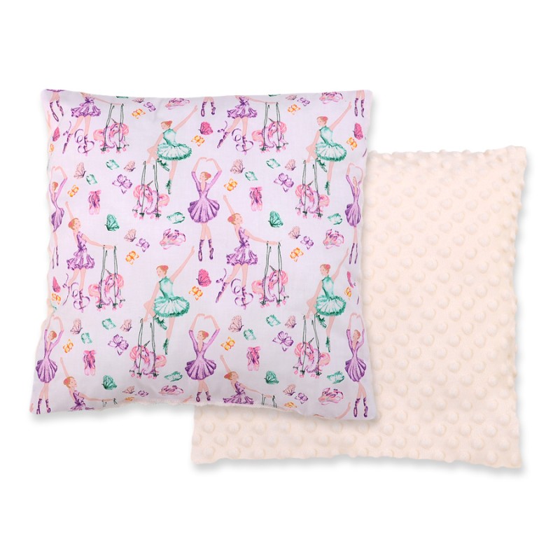 Μαξιλάρι Μωρού Διπλής Όψης -  ballerinas lilac