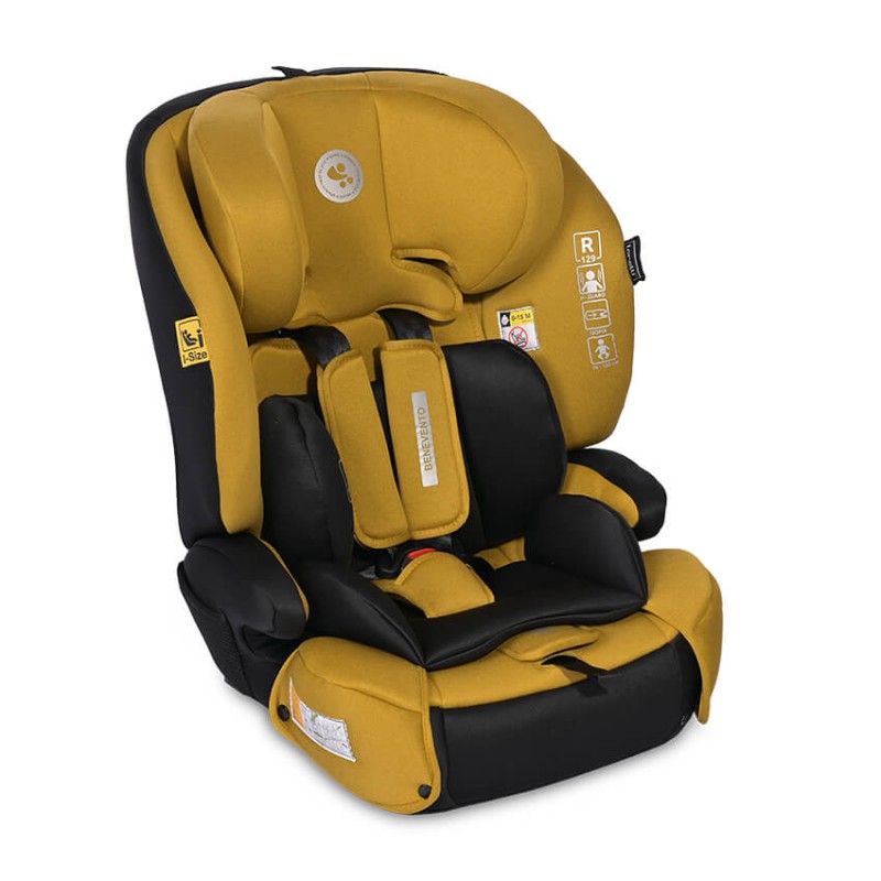 Κάθισμα αυτοκινήτου 76-150cm (9-36kg) Benevento Isofix i-Size Lorelli Lemon Curry