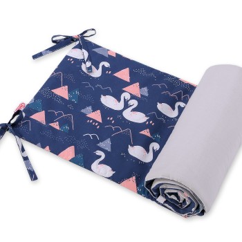 Πάντα Κούνιας Πλακέ 155/32 - Swans navy blue