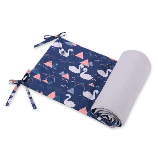 Πάντα Κούνιας Πλακέ 155/32 - Swans navy blue Πάντα Κούνιας Πλακέ 155/32 - Swans navy blue
