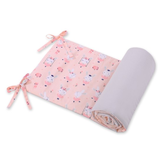 Universal bumper for cot - Ballerinas pink Universal bumper for cot - Ballerinas pink