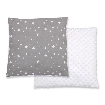 Μαξιλάρι Μωρού Διπλής Όψης - mini stars white