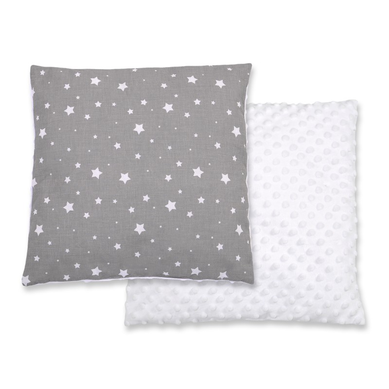 Μαξιλάρι Μωρού Διπλής Όψης - mini stars white