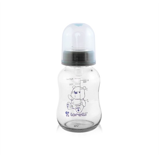 Μπιμπερό Γυάλινο 0m+ Lorelli - 120ml - Moonlight Blue