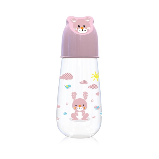 Μπιμπερό 0m+ Lorelli 125ml Character Hood - Blush Pink