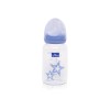 GLASS FEEDING BOTTLE WITH ANTI-COLIC NIPPLE 120 ML