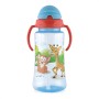 SPORT SIPPER WITH HANDLES AND STRAW 330ML BLUE