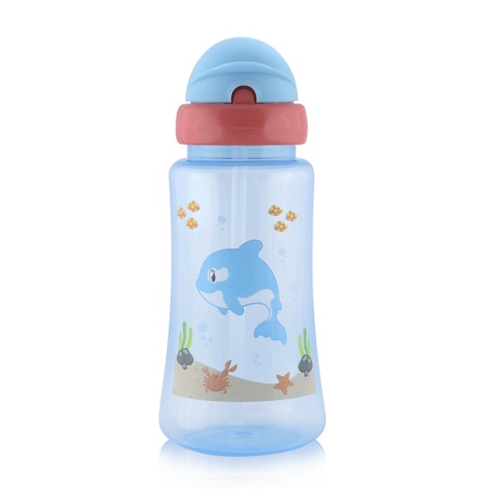 SPORT SIPPER WITH STRAW 330ML BLUE SPORT SIPPER WITH STRAW 330ML BLUE