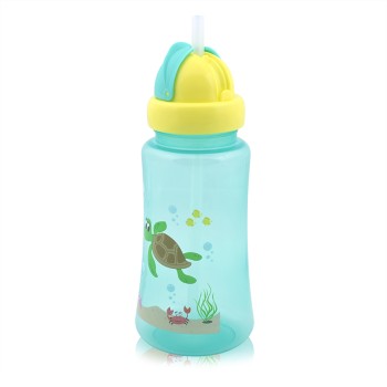 SPORT SIPPER WITH STRAW 330ML GREEN