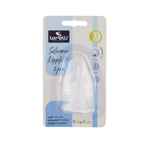 SILICON NIPPLE  M - 2pcs
