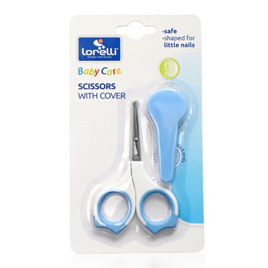 SCISSORS WITH COVER BLUE SCISSORS WITH COVER BLUE