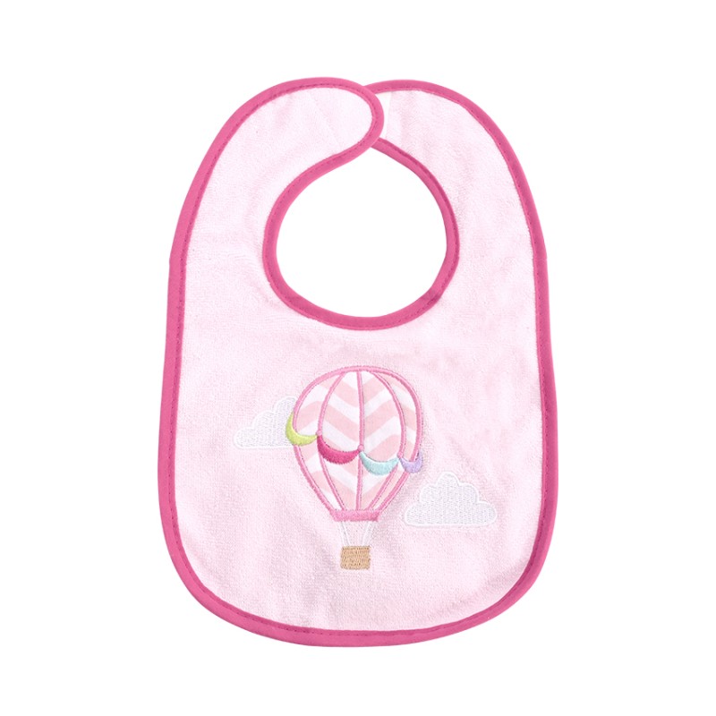 BIBS SET 7 PCS WITH VELCRO GIRL