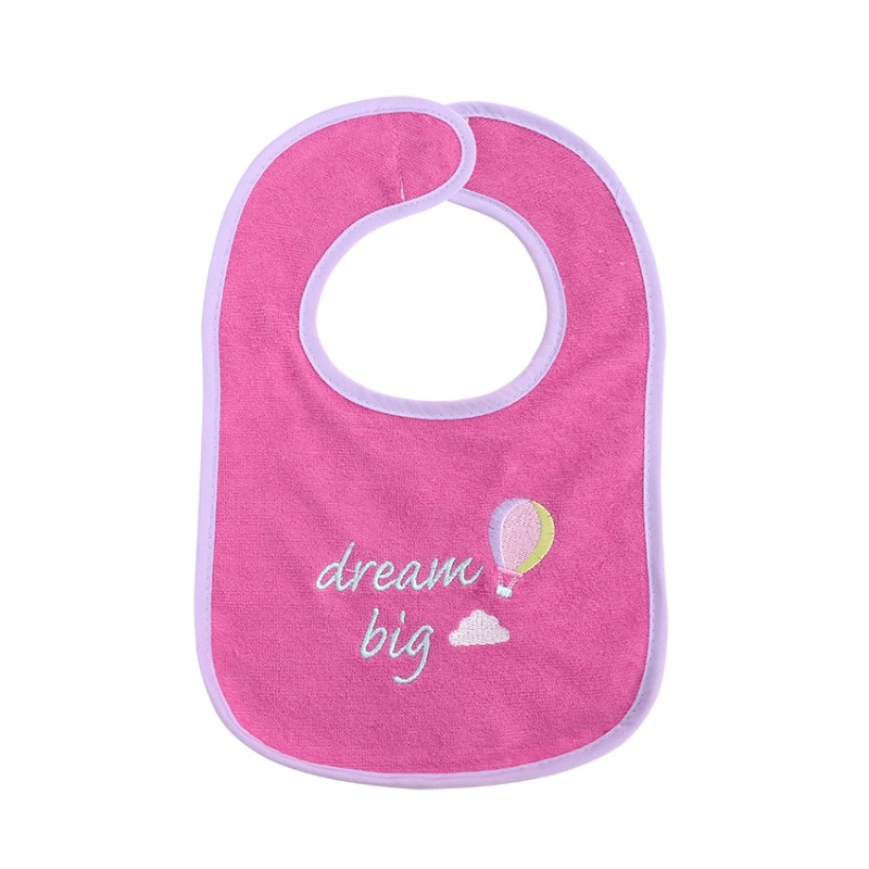 BIBS SET 7 PCS WITH VELCRO GIRL