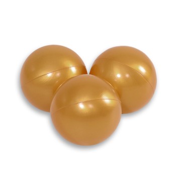 Πλαστικές Μπάλες 50 τμχ -golden