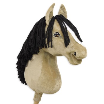 Άλογο Ιππασίας με Στικ - Hobby Horse Premium - dun horse big A3
