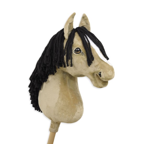 Άλογο Ιππασίας με Στικ - Hobby Horse Premium - dun horse A3